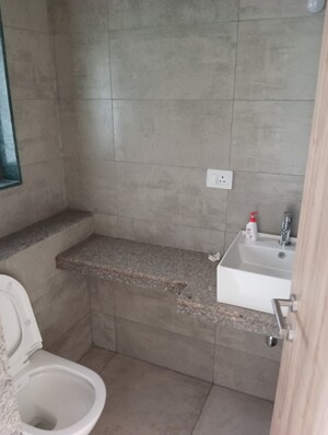 Bathroom in 3 BHK Apartment at Birla Vanya, Kalyan West – for Rent