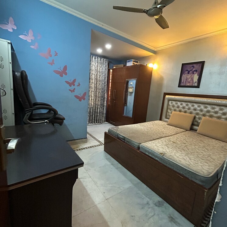 Bedroom, kotla mubarakpur 3 Bedroom 1150 Sq.Ft. Builder Floor In Kotla Mubarakpur Delhi 9304632