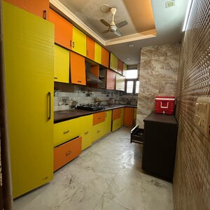 Kitchen in 3 BHK Builder Floor at Kotla Mubarakpur – for Sale