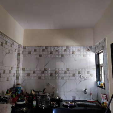Kitchen in 1 BHK Apartment at DD Pravin Residency, Bavdhan – for Rent