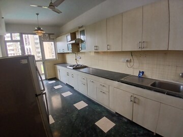 Kitchen in 4 BHK Apartment at DLF Westend Heights, Sector 53 – for Rent
