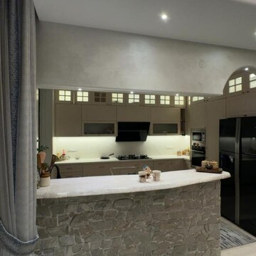 Kitchen in 4 BHK Apartment at Suncity Platinum Towers, Maruti Vihar – for Sale