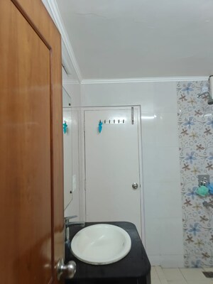 Bathroom in 3 BHK Apartment at Vasant Kunj – for Rent