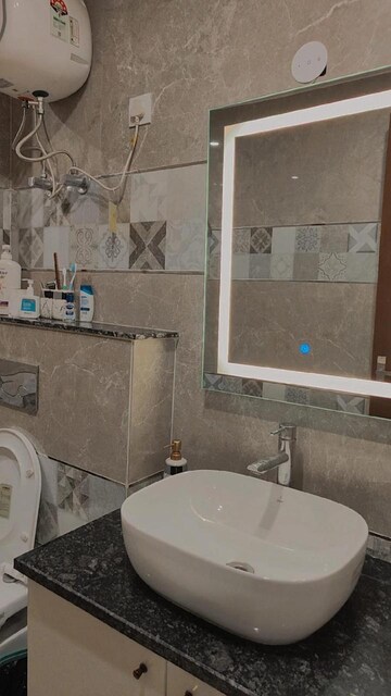 Bathroom in 4 BHK Builder Floor at Kohli One Malibu Town, Sector 47 – for Sale