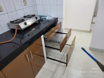 Team Area in 1 BHK Apartment at Happy Valley, Manpada – for Rent