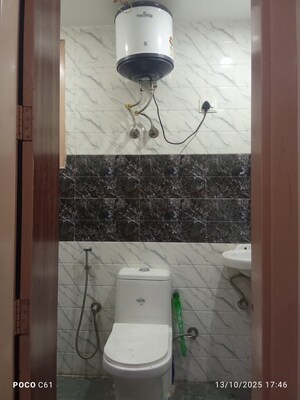 Bathroom in 2 BHK Apartment at Chattarpur – for Rent