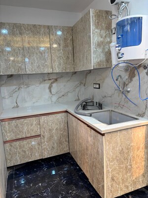 Kitchen in 1 BHK Apartment at Maidan Garhi – for Rent