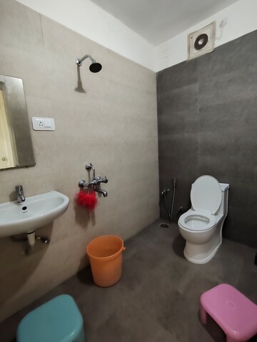 Bathroom in 3 BHK Builder Floor at Nallagandla – for Rent