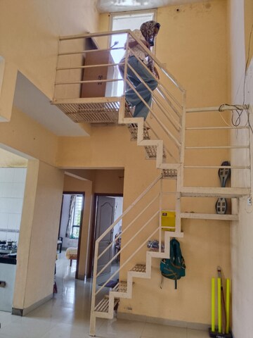Staircase in 2 BHK Apartment at Aundh – for Sale