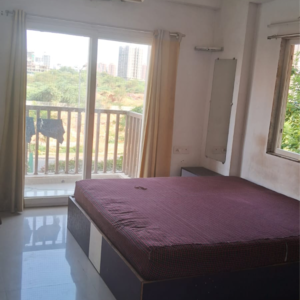 Bedroom in 2 BHK Apartment at Shree Siddhi Ganesh Genesis, Jagatpur – for Rent