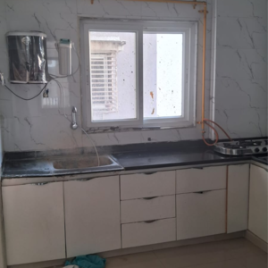 Kitchen in 2 BHK Apartment at Shree Siddhi Ganesh Genesis, Jagatpur – for Rent