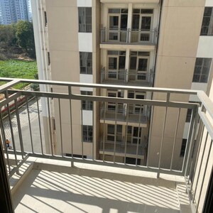 Balcony in 1 BHK Apartment at Adani Aangan Arcade, Sector 88a – for Rent