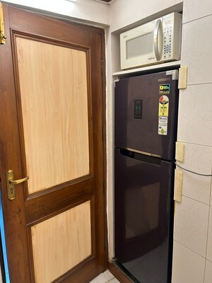 Kitchen in Studio Builder Floor at Sunder Nagar – for Rent