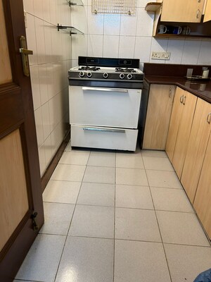 Kitchen in Studio Builder Floor at Sunder Nagar – for Rent