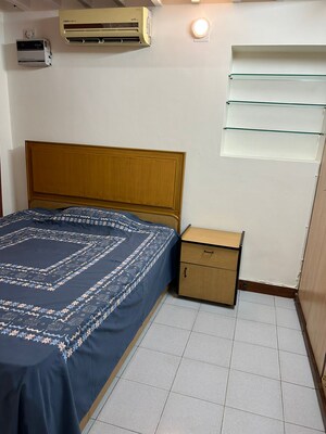 Bedroom in Studio Builder Floor at Sunder Nagar – for Rent