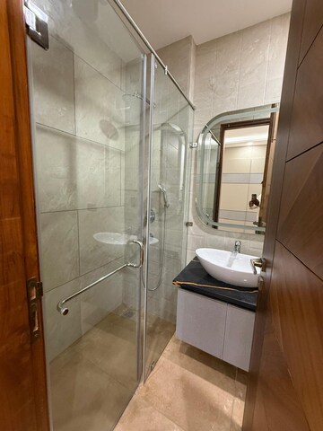 Bathroom in 3 BHK Builder Floor at Kalkaji – for Sale