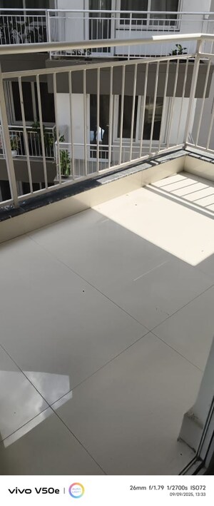 Balcony in 3.5 BHK Apartment at Ram Shanti Apartment, Sector 52 – for Rent