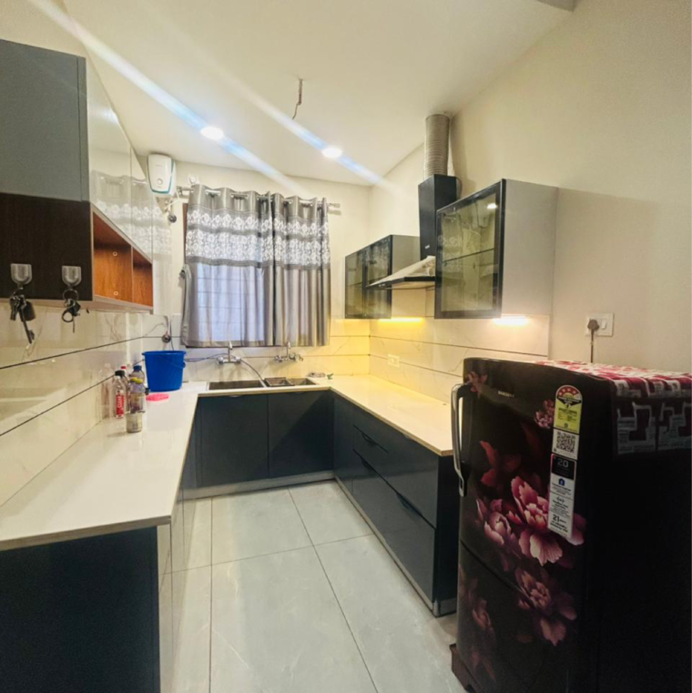 Kitchen, sector 123 3 Bedroom 1250 Sq.Ft. Builder Floor In Sector 123 Mohali 9305156