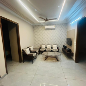 Living Room in 3 BHK Builder Floor at Sector 123 – for Rent
