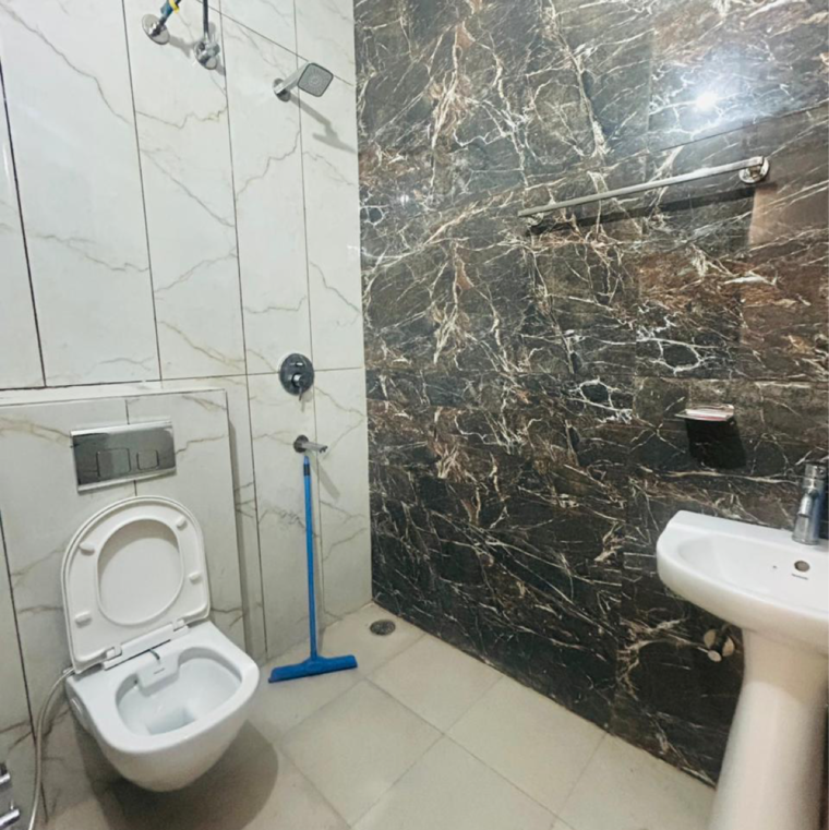 Bathroom, sector 123 3 Bedroom 1250 Sq.Ft. Builder Floor In Sector 123 Mohali 9305156