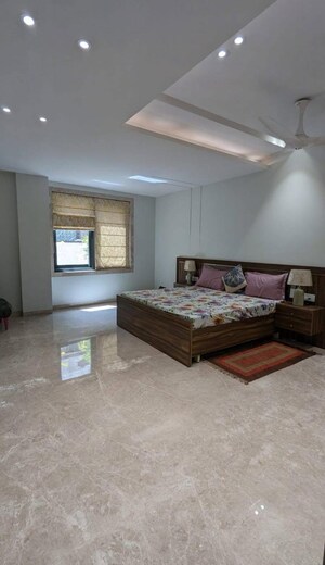 Bedroom in 3 BHK Builder Floor at Kalkaji – for Rent
