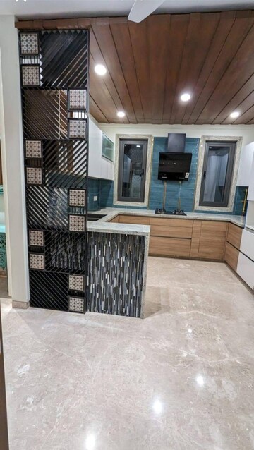 Kitchen in 3 BHK Builder Floor at Kalkaji – for Rent