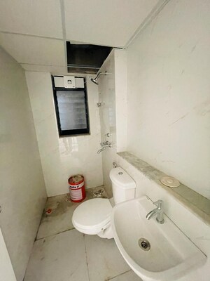 Bathroom in 2 BHK Apartment at Runwal Gardens Phase I, Dombivli East – for Rent