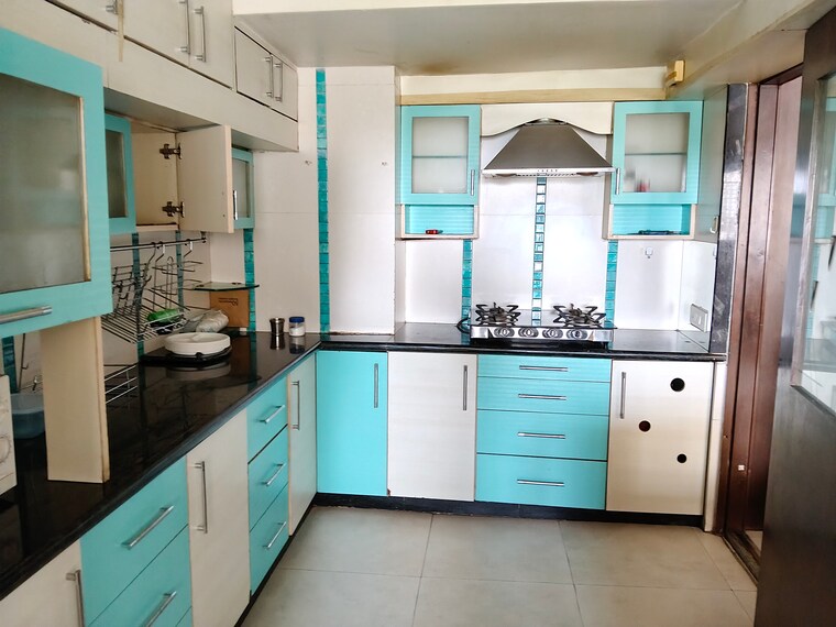 Kitchen, sterling-brunton 3 Bedroom 1700 Sq.Ft. Apartment In Mg Road Bangalore 9305185