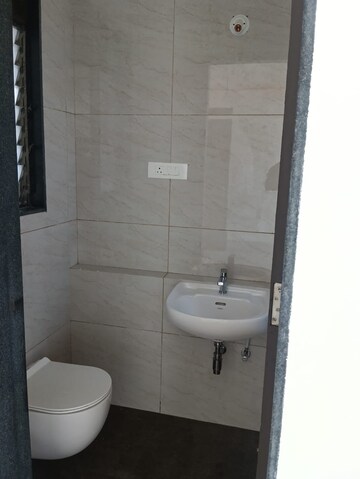 Bathroom in 3 BHK Apartment at Chandak 34 Park Estate, Goregaon West – for Rent