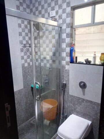 Bathroom in 2 BHK Apartment at Aishwaryam Comfort Gold, Akurdi – for Rent