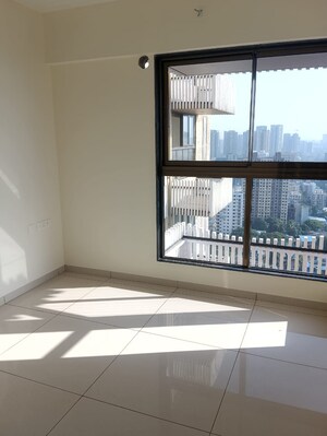 Balcony in 2 BHK Apartment at Chandak 34 Park Estate, Goregaon West – for Rent