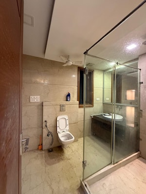 Bathroom in 3 BHK Builder Floor at Hauz Khas – for Sale