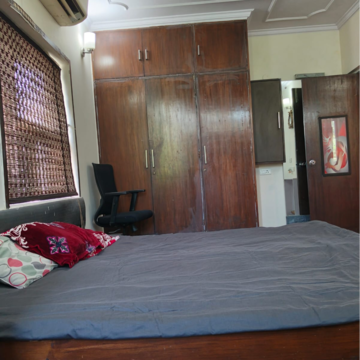 Bedroom in 1 BHK Builder Floor at Malviya Nagar – for Rent