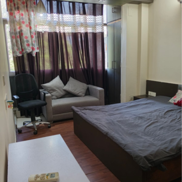 Bedroom in 1 BHK Builder Floor at Malviya Nagar – for Rent