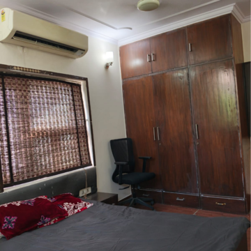 Living Room in 1 BHK Builder Floor at Malviya Nagar – for Rent