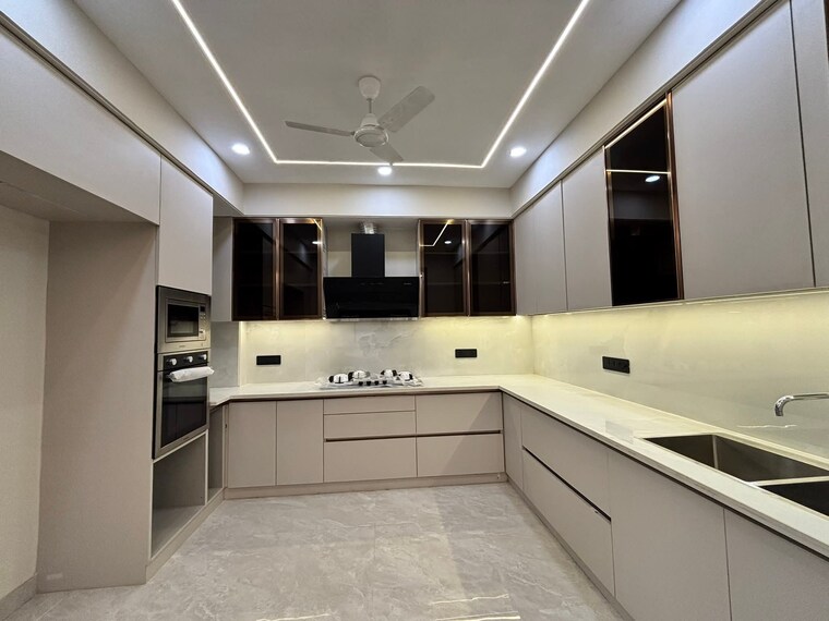 Kitchen, aradhya-homes 4 Bedroom 300 Sq.Yd. Builder Floor In Sector 67a Gurgaon 9305261