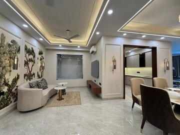 Living Room in 4 BHK Builder Floor at Aradhya Homes, Sector 67a – for Sale