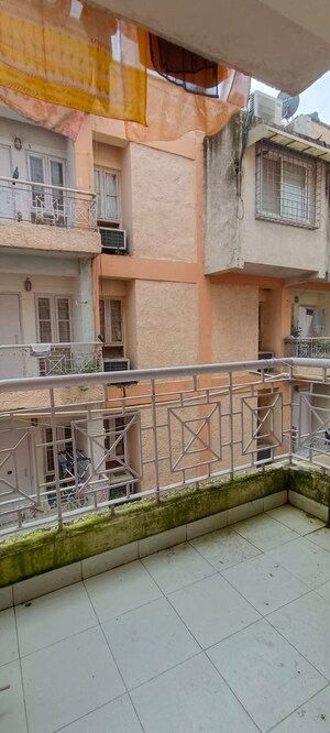 Balcony in 1 BHK Apartment at Vasant Kunj – for Rent