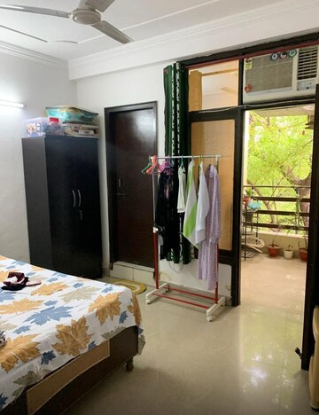 Bedroom in 1 BHK Builder Floor at Lado Sarai – for Rent