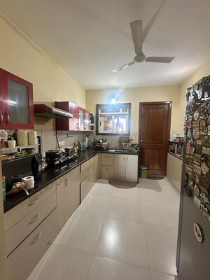 Kitchen in 3.5 BHK Apartment at Marvel Enigma, Kharadi – for Rent
