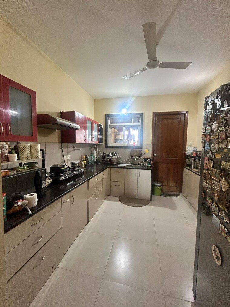 Kitchen, marvel-enigma 3.5 Bedroom 1600 Sq.Ft. Apartment In Kharadi Pune 9305305