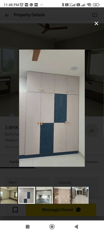 Bathroom in 3 BHK Apartment at Honer Aquantis, Gopanpally – for Rent