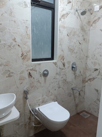 Bathroom in 2 BHK Apartment at Ambrapali Apartment, Malad West – for Sale