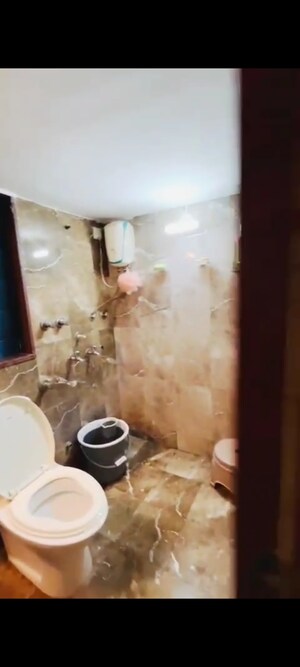 Bathroom in 3 BHK Apartment at Leena  Bhairav Residency, Mira Road – for Rent