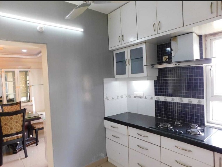 Kitchen, aparna-sarovar 3 Bedroom 1800 Sq.Ft. Apartment In Nallagandla Hyderabad 9305347