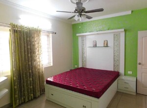 Bedroom in 3 BHK Apartment at Aparna Sarovar, Nallagandla – for Rent