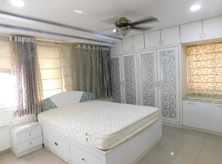 Bedroom, aparna-sarovar 3 Bedroom 1800 Sq.Ft. Apartment In Nallagandla Hyderabad 9305347