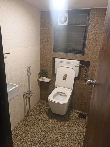 Bathroom in 1 BHK Apartment at Bhandup East – for Rent