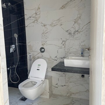 Bathroom in 1 BHK Apartment at Shanti Tower Prabhadevi, Gokhale Road – for Sale
