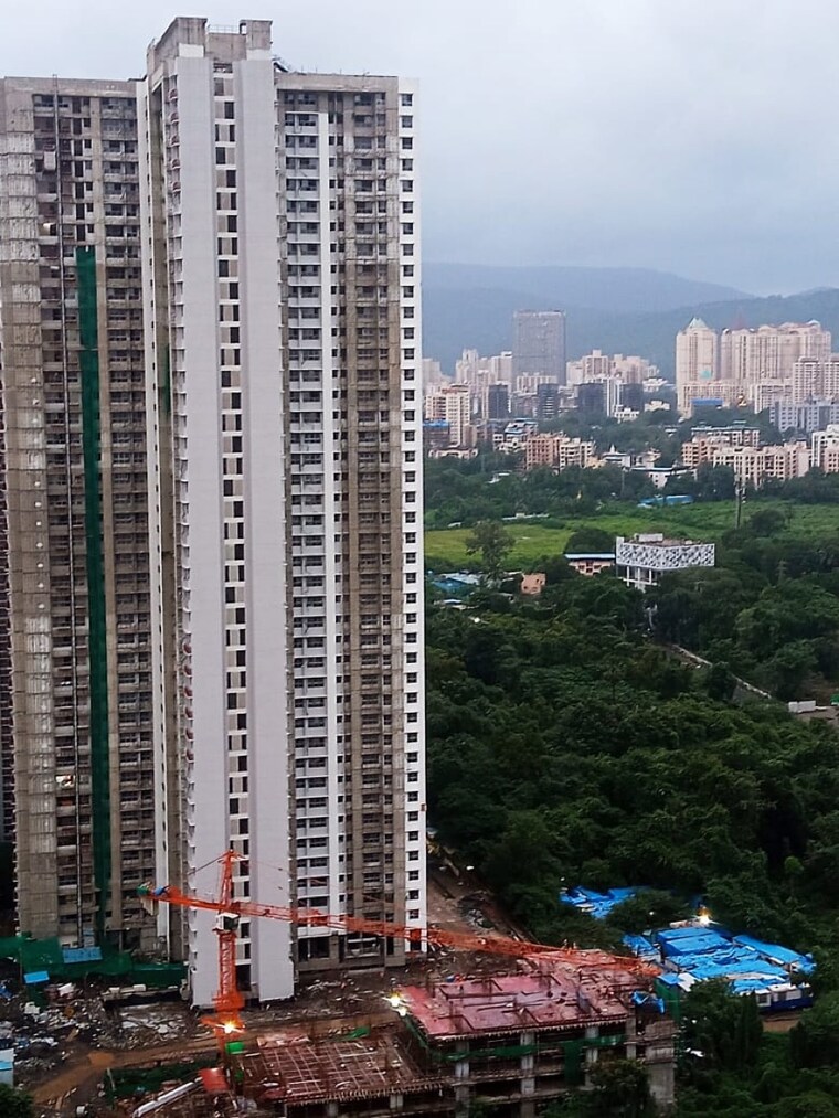 Exterior View, dosti-west-county-phase-4-dosti-pine 2 Bedroom 695 Sq.Ft. Apartment In Balkum Pada Thane 9305379